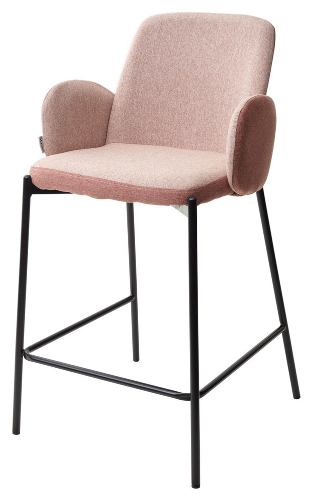 M-City Полубарный стул 1шт. NYX (H-65cm) VF109 розовый / VF110 брусничный  #1