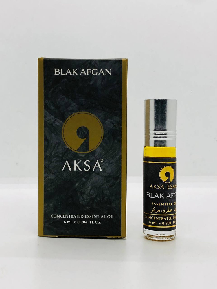 AKSA ESANS Духи-масло BLACK AFGHAN AKSA 6ML- 3ШТ 18 мл #1