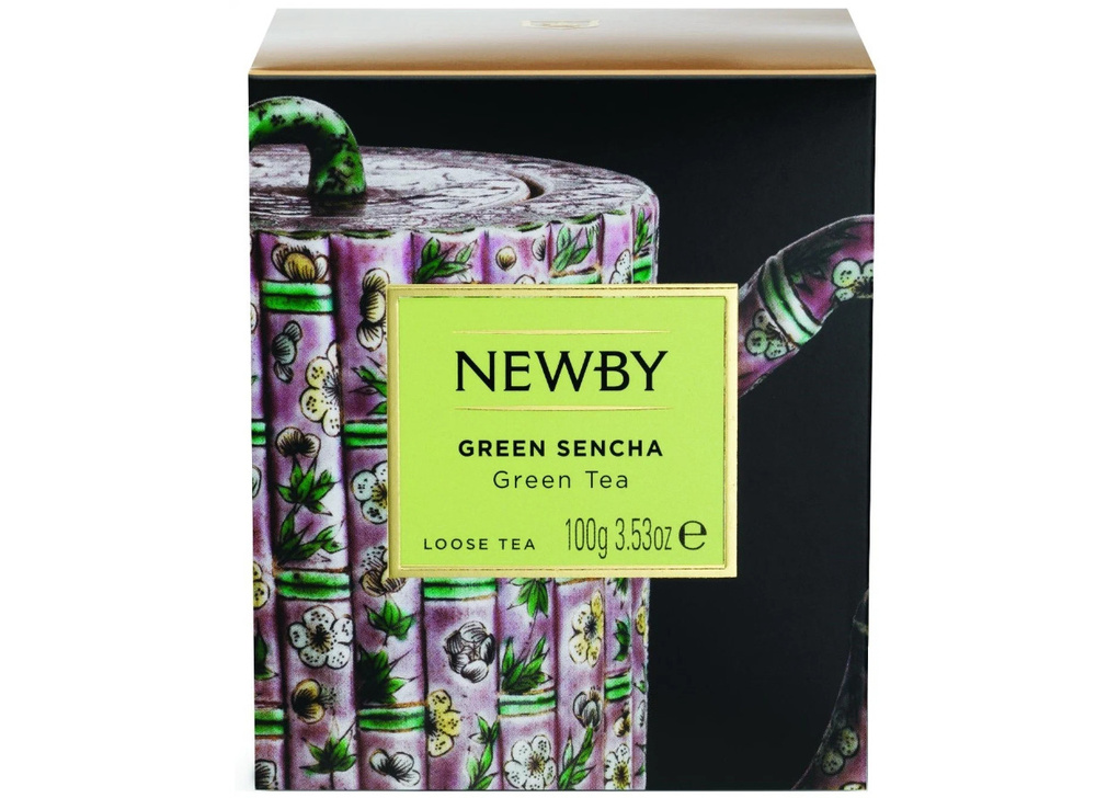 Чай "Newby" зеленый "Green sencha" 100 грамм. #1