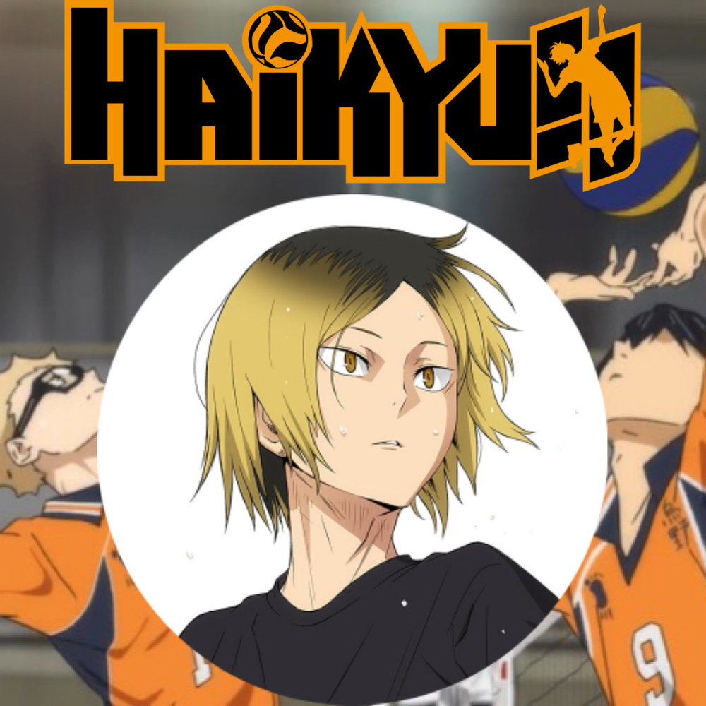 Значок 56 мм по аниме: Волейбол !! / Haikyuu !! #1