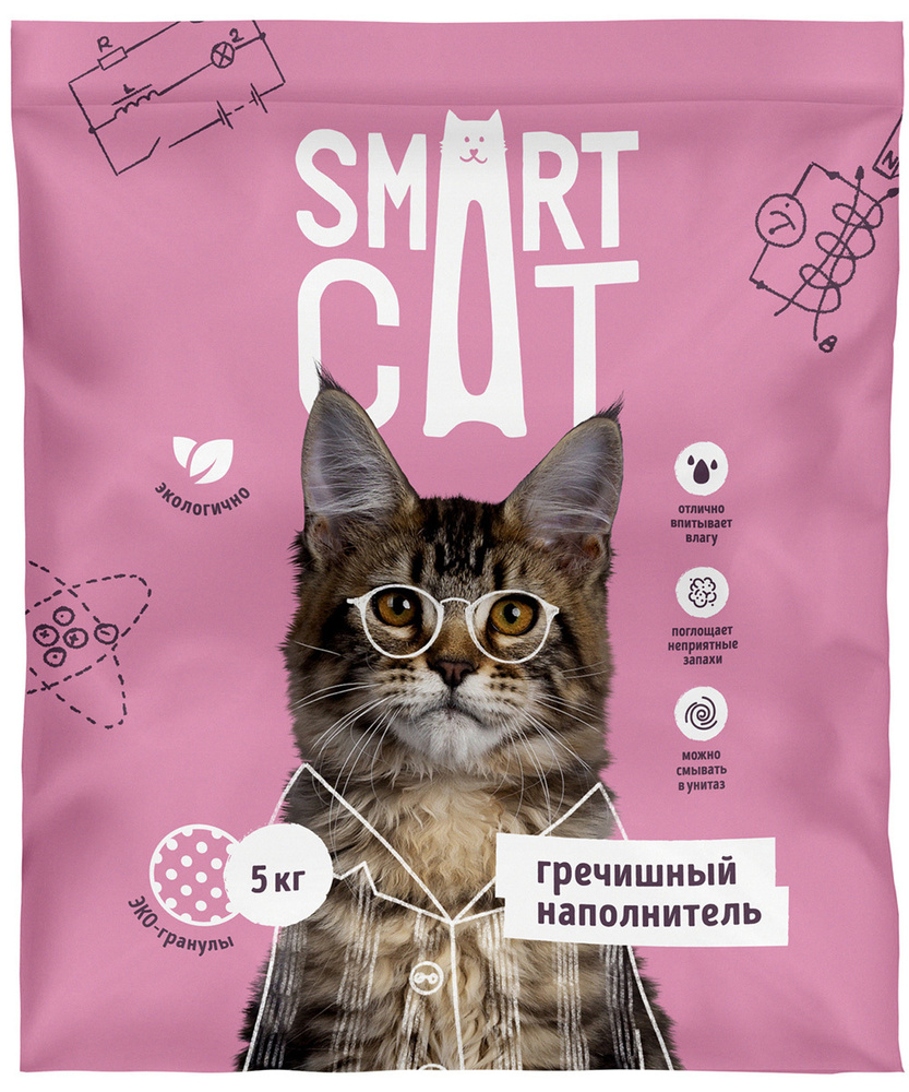 Smart Cat Наполнитель Растительный Впитывающий #1