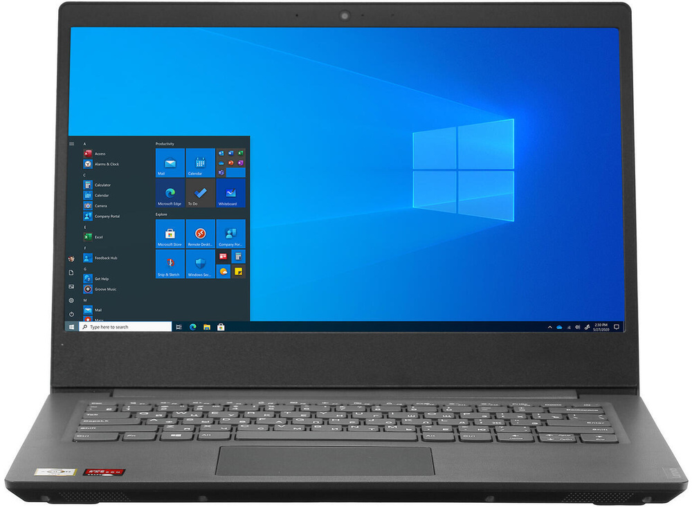 Lenovo V14 ADA (82C6S03900) Ноутбук 14", AMD Athlon Gold 3150U, RAM 8 ГБ, SSD 128 ГБ, Windows Home, (82C6S03900), #1