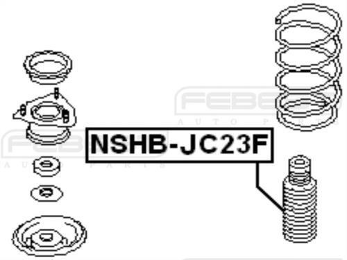 SAFEBEST Амортизатор подвески, арт. NSHBJC23F #1