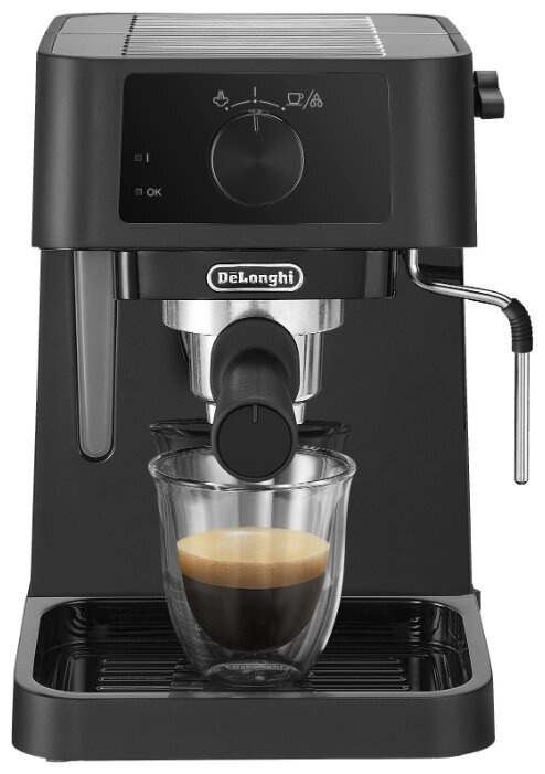 DeLonghi Автоматическая кофемашина рожковая EC230.BK, черно-серый  #1