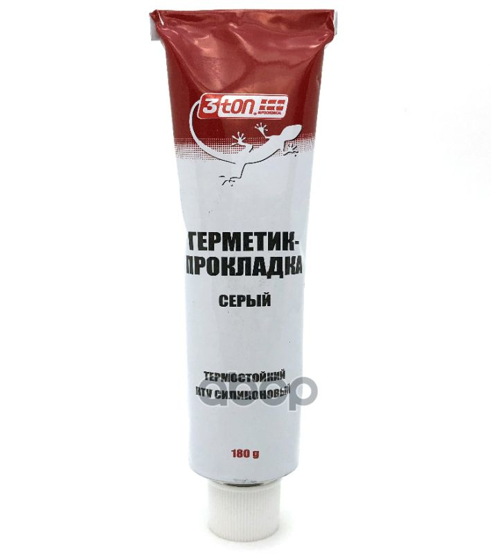 Автогерметик-прокладка 3TON серый 180г ТР-103 #1