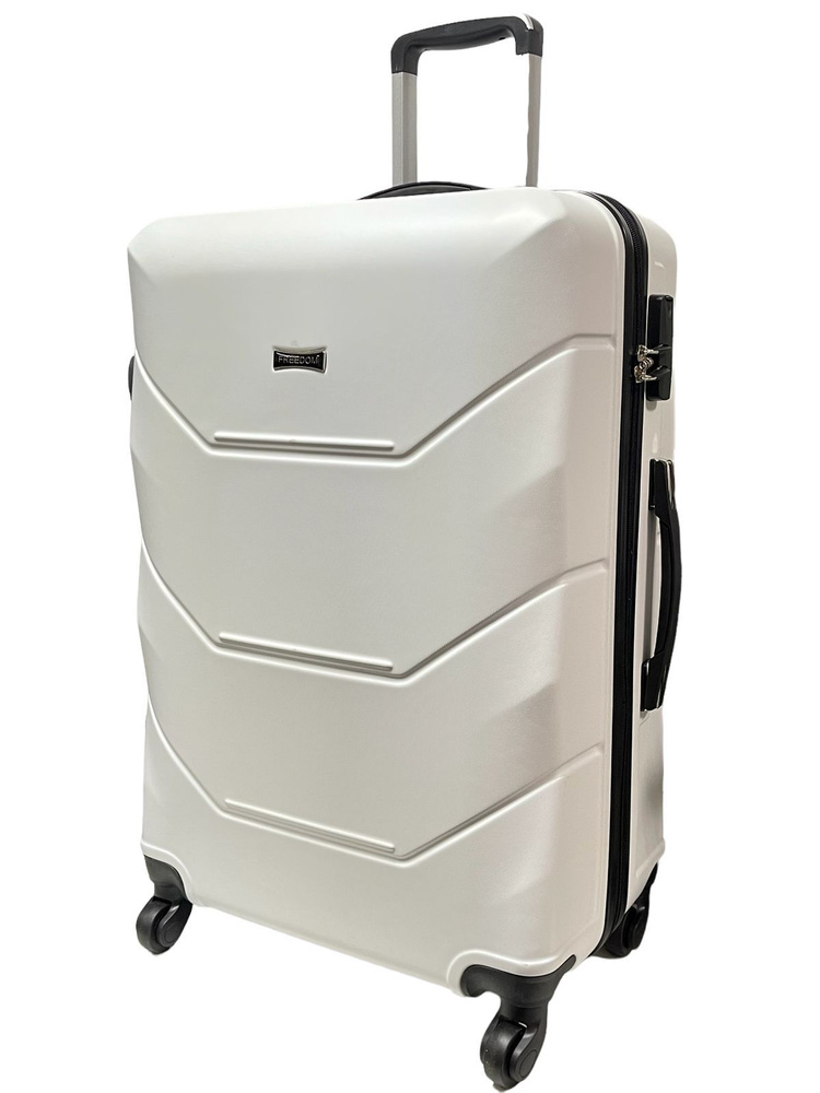 Чемодан на колесах, чемодан, чемоданы на колесиках для путешествий, чемодан средний увеличенный на колесах, #1