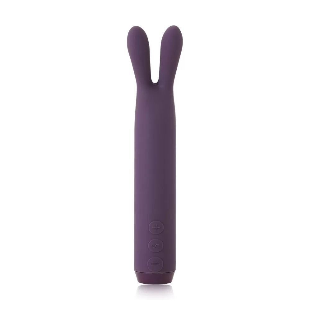 Фиолетовый вибратор с ушками Rabbit Bullet Vibrator - 8,9 см. #1