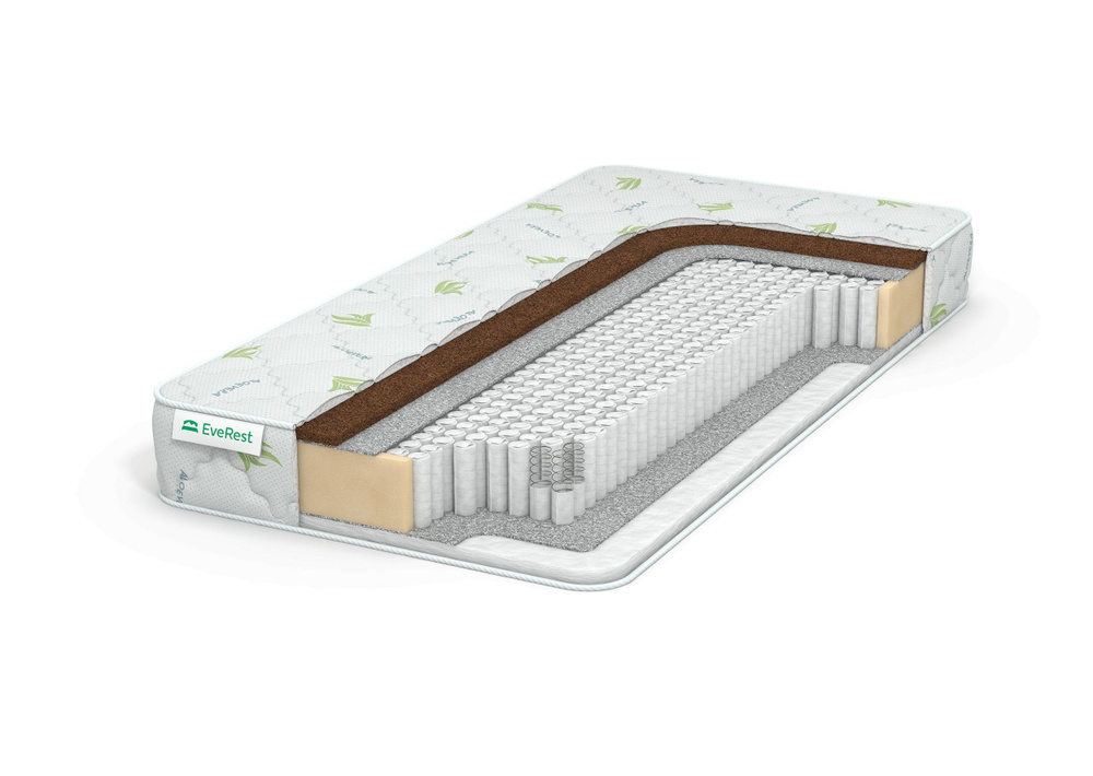 Матрас Everest Кокос-Хол S1000, Независимые пружины, 180 - купить по ...
