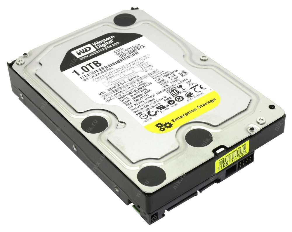 Western Digital 1 ТБ Внутренний жесткий диск (WD1003FBYX )  #1