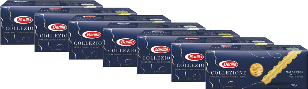 Макаронные изделия Barilla Mafaldine из твердых сортов пшеницы, комплект: 7 упаковок по 500 г  #1