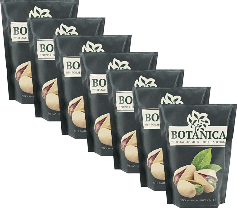 Фисташки Botanica неочищенные, комплект: 7 упаковок по 140 г #1