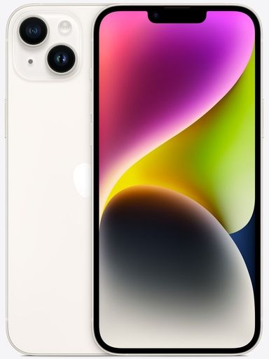 Apple Смартфон iPhone 14 Plus A2632 eSIM+SIM 6/256 ГБ, белый #1