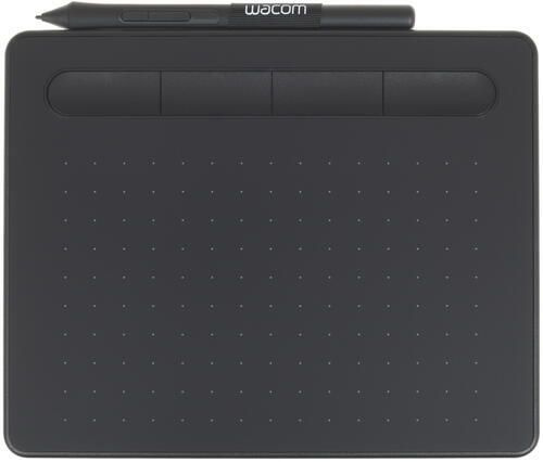 Графический планшет Wacom Intuos Basic Pen S (CTL-4100K-N) черный - проводной, ввод - перьевой, рабочая #1