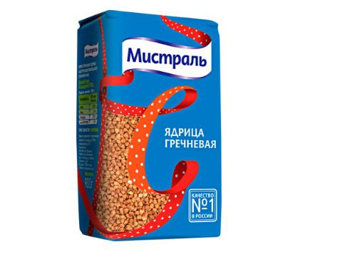 Гречка Мистраль, ядрица, 900 г #1