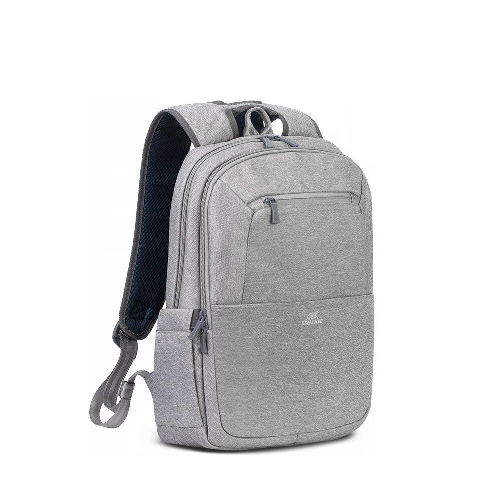 Рюкзак для ноутбука 15.6" Riva 7760 серый полиэстер #1