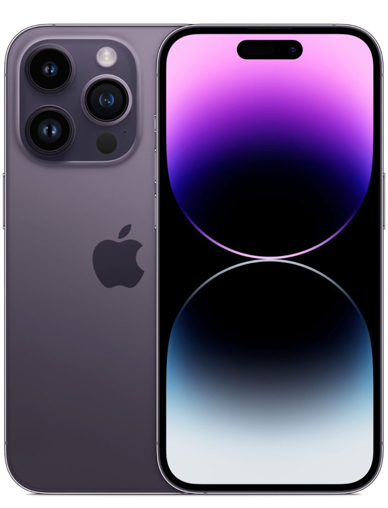 Apple Смартфон iPhone 14 Pro 6/1 ТБ, фиолетовый #1