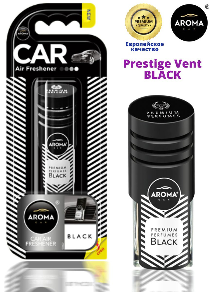 Aroma Car Нейтрализатор запахов для автомобиля, Black, 7 мл #1