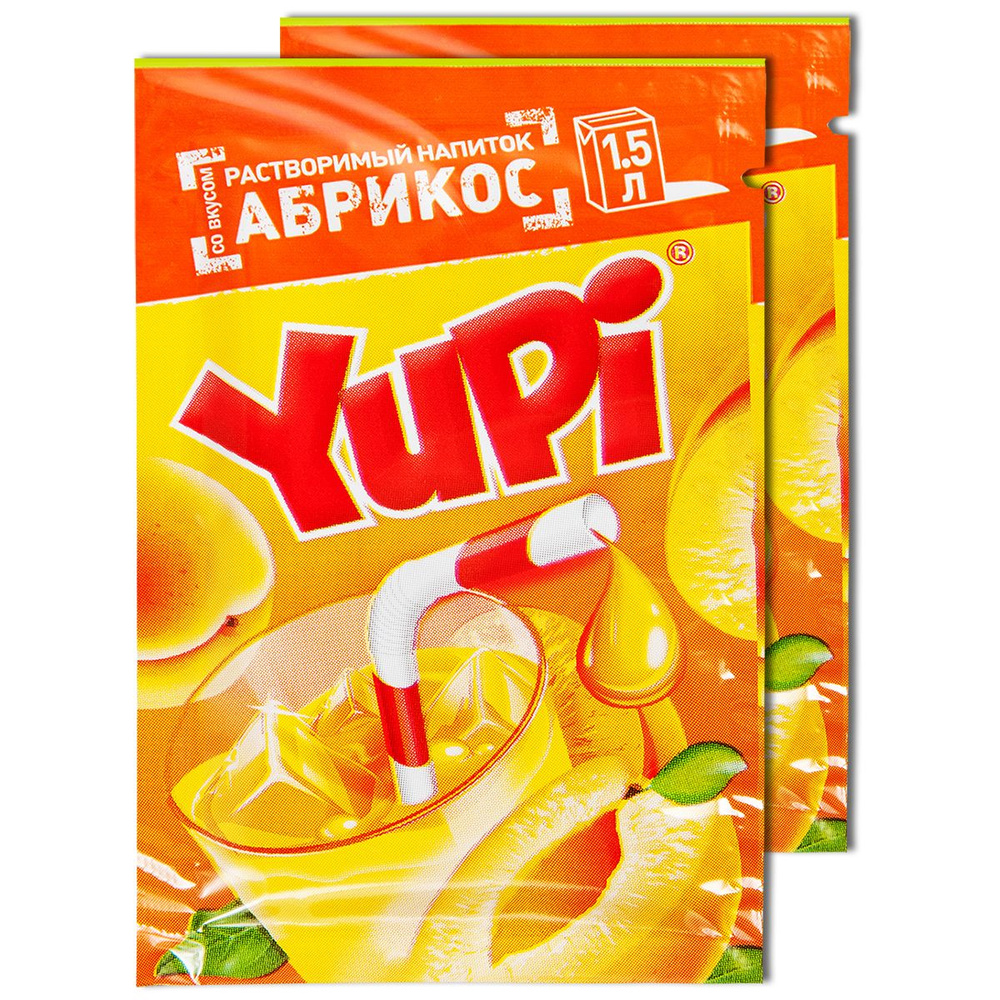 Растворимый напиток YUPI (Юпи) Абрикос, 2 шт. #1