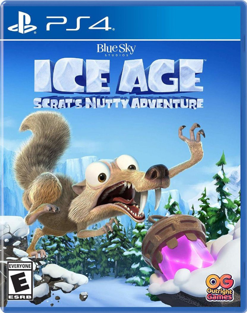 Игра Ледниковый период: Сумасшедшее приключение Скрэта (Ice Age Scrat's Nutty Adventure) (PlayStation #1