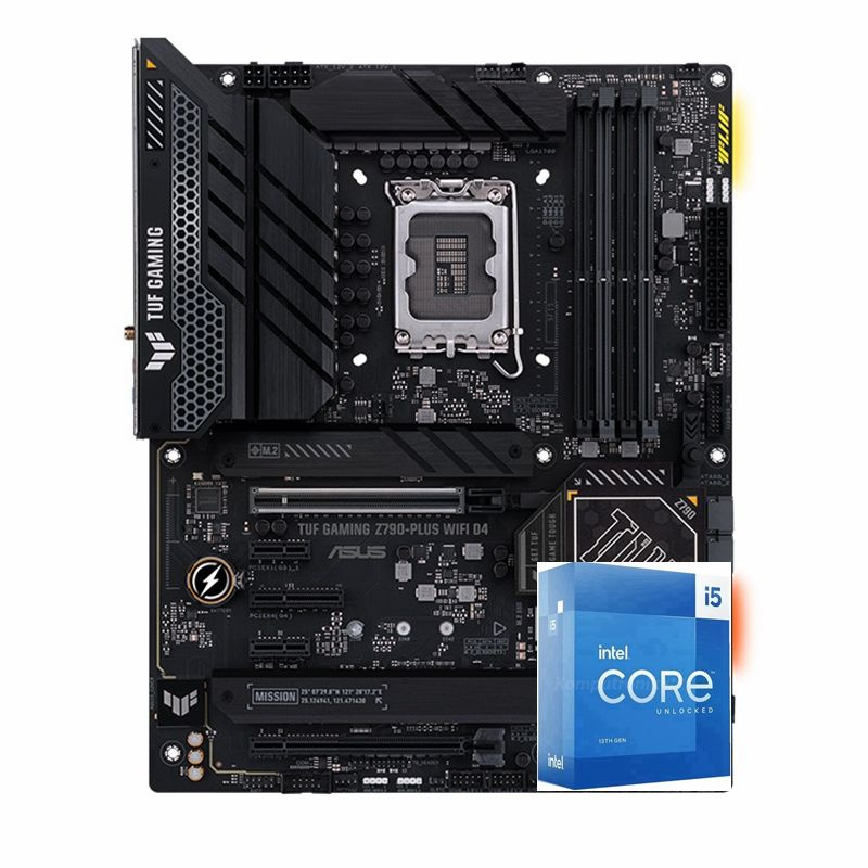 Материнская плата ROG CPU i5-13600K+TG Z790-p w d4 купить по низкой ...