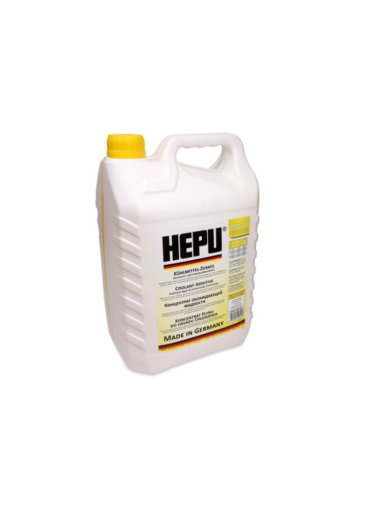 Антифриз HEPU Coolant G11 концентрат желтый 5 л P999-YLW-005 #1