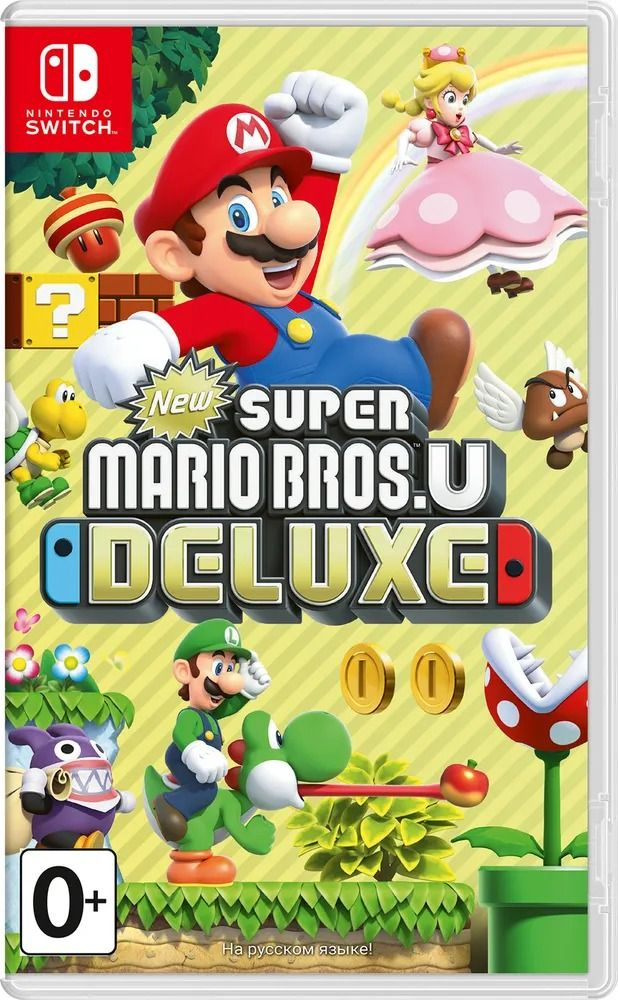 Игра New Super Mario Bros. U Deluxe (Nintendo Switch, Русская версия) #1