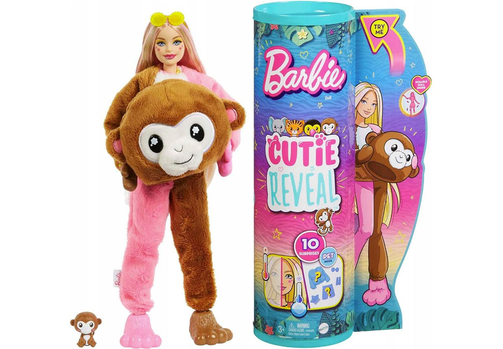 Кукла Barbie Cutie Reveal HKR01 #1