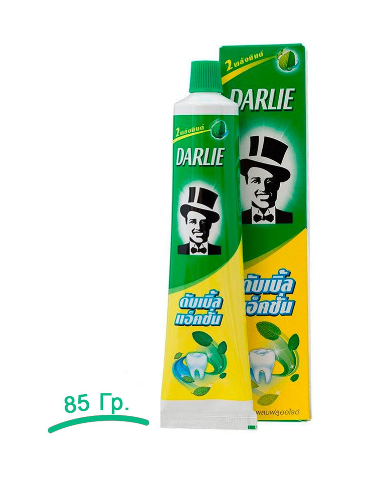 Тайская зубная паста Двойная свежесть Darlie 80 гр. #1