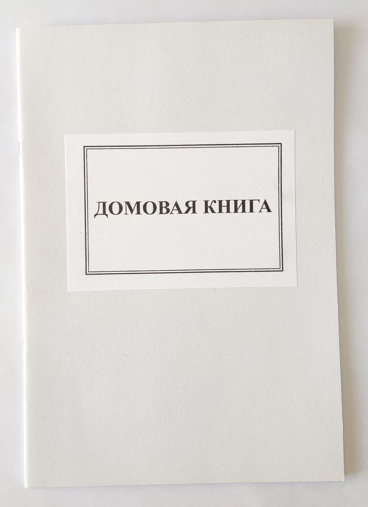 Режевская типография Книга учета A4 (21 × 29.7 см), листов: 25 #1