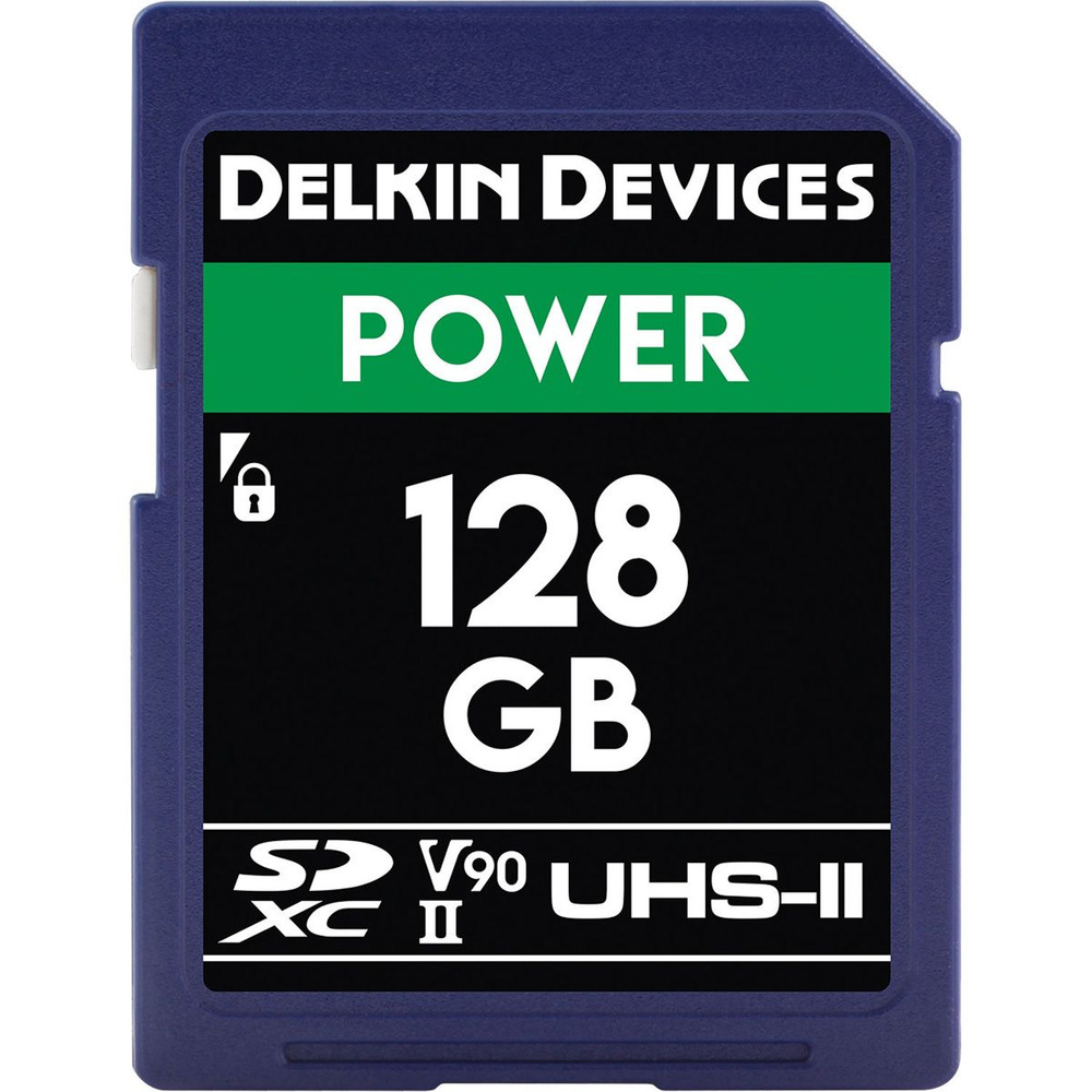 Карта памяти Delkin Devices Power SDXC 128GB 2000X UHS-II V90 #1