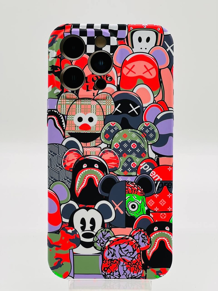 Чехол для iPhone 12 Pro Max Luxo-Kaws #1