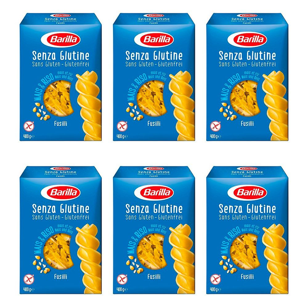 Спирали Barilla (фузилли) без глютена 400 г  6 шт. #1