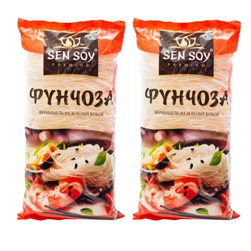 Вермишель SEN SOY Фунчоза 200г 2 шт #1