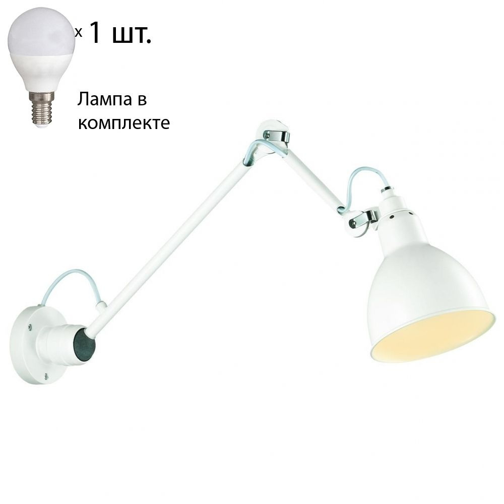 Спот с лампочкой Odeon Light Arta 4126/1WDLamps E14 P45 #1