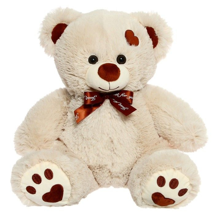Мягкая игрушка "Медведь Кельвин" латте, 50 см #1