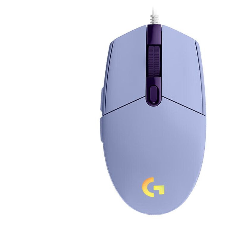 Logitech G Игровая мышь проводная Logi G G102 Second generation,purple,Wired, пурпурный  #1