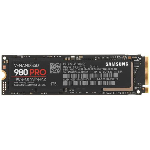 Samsung 1 ТБ Внутренний SSD-диск SSD Samsung 1TB M.2 980 PRO (MZ-V8P1T0C) #1