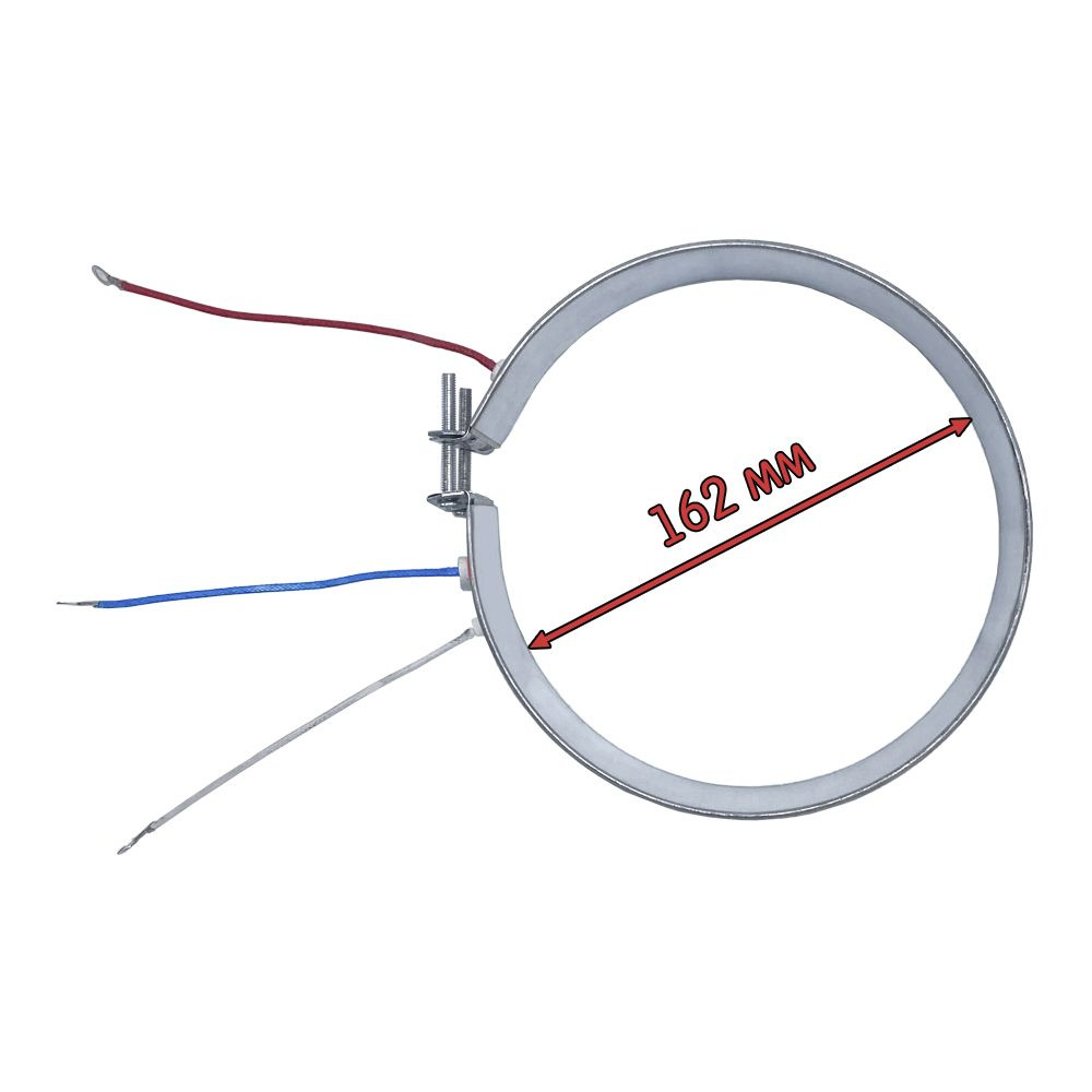 Тэн для термопота 162 мм 700W хомут нагревательный элемент универсальный Нагрев + Поддержание температуры #1