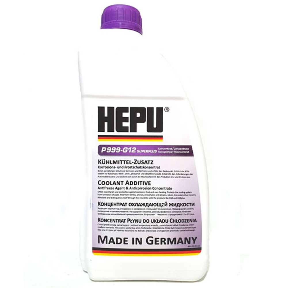 Антифриз Hepu Фиолетовый P999 G12++ (Super Plus) 1.5л концентрат #1