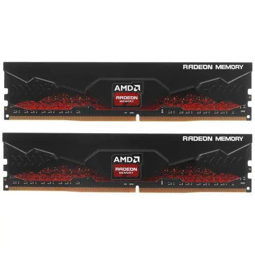 AMD Оперативная память Radeon R7 Performance Series DDR4 2666 Мгц 2x4 ГБ (R7S48G2606U1K)  #1
