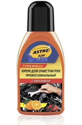 Очиститель рук, крем с абразивом, флакон 250 мл серия EXTRA ORANGE ASTROhim AC-210  #1