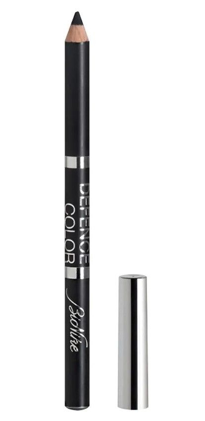 BioNike Стойкий карандаш для глаз кайал Черный DEFENCE COLOR KOHL&KAJAL eye pencil, тон 101 Black  #1
