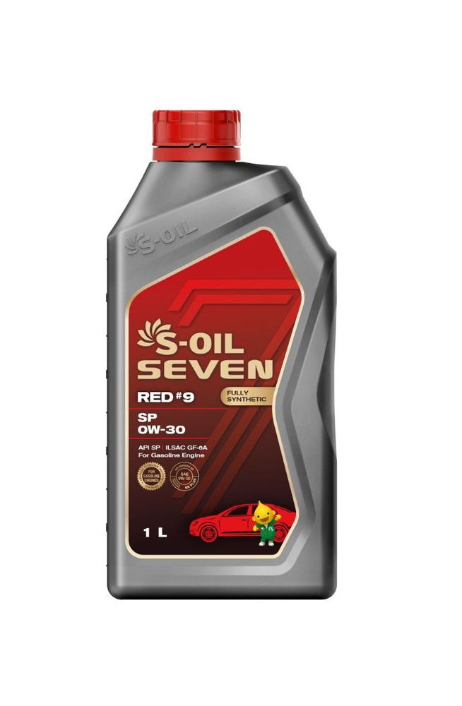 S-OIL SEVEN red #9 sp gf-6a 0W-30 Масло моторное, Синтетическое, 1 л #1