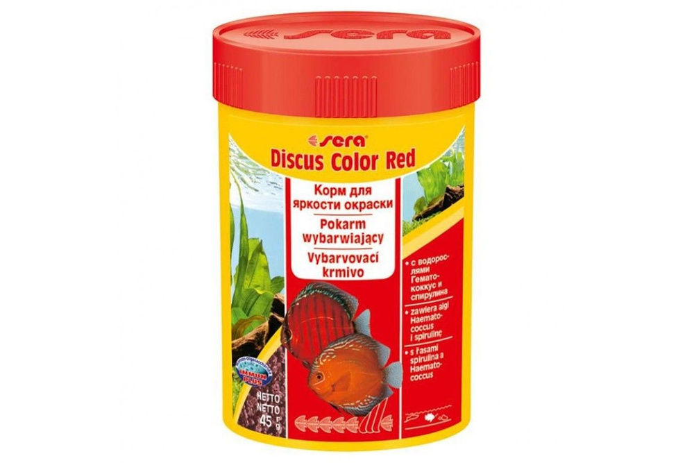 Корм для рыб Sera DISCUS COLOR RED 250мл #1