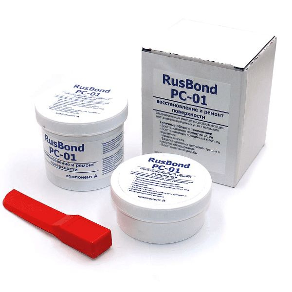 RusBond PC-01 500г сталенаполненный композит высокой прочности (RusBond)  #1