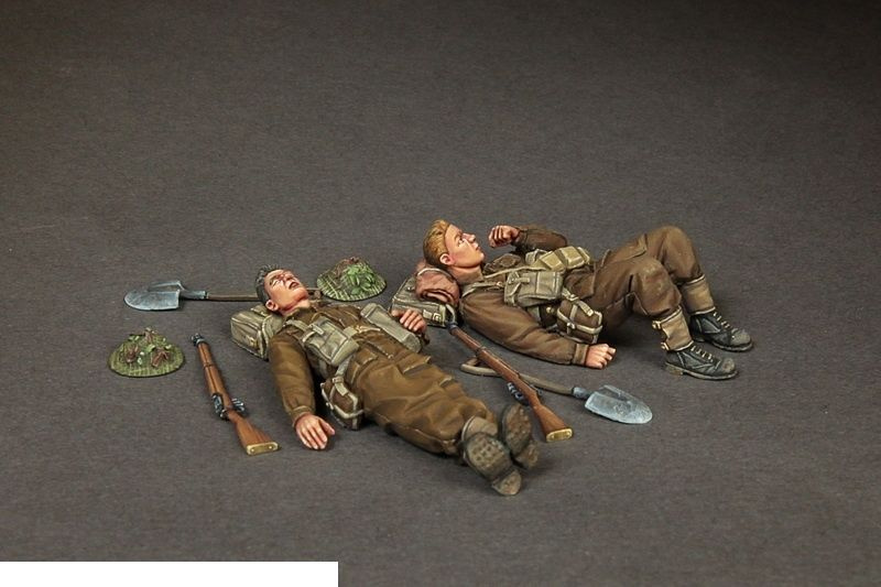 Военно-историческая миниатюра Soga Miniatures 3616SOGA British infantrymans at rest.  #1