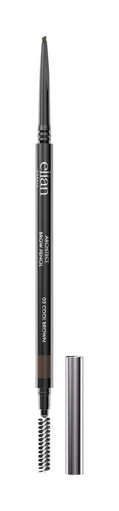 Карандаш для бровей 3 Cool Brown Elian Russia Architect Brow Pencil #1