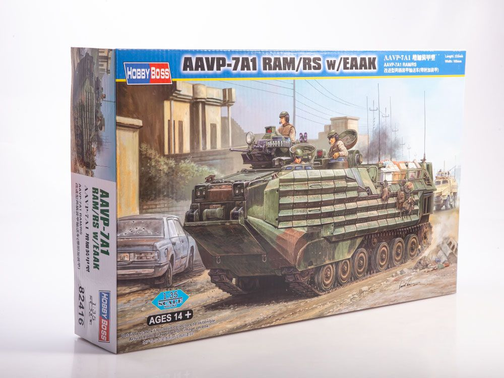 Сборная модель военной техники Hobby Boss AAVP-7A1 RAM/RS w/EAAK, масштаб 1/35  #1