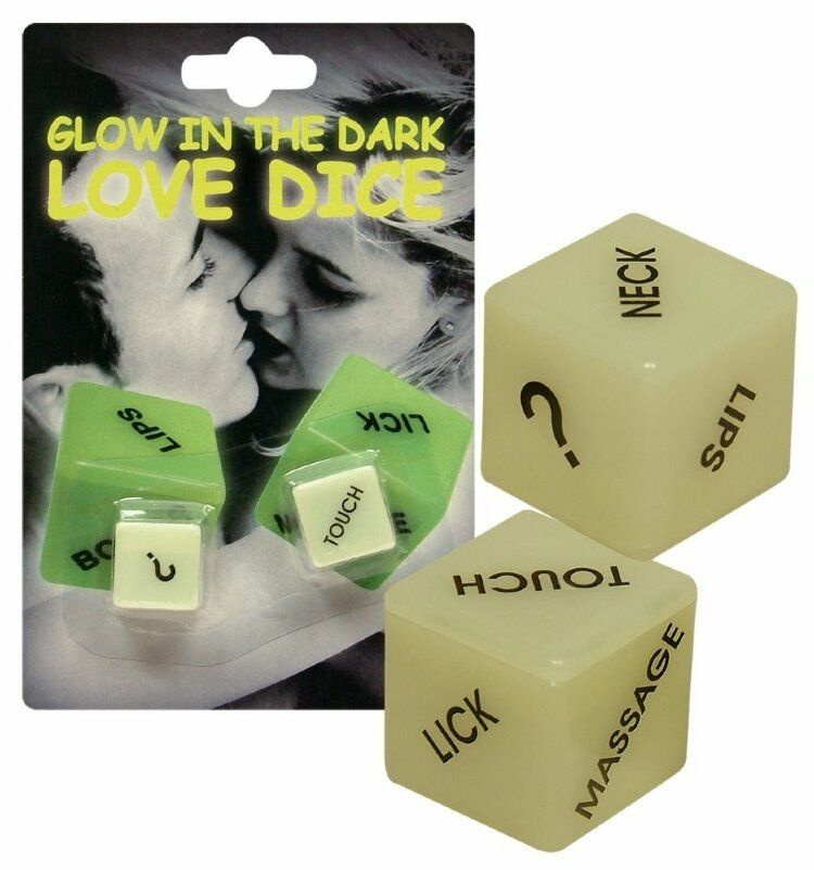 Кубики для секс-игр LOVE DICE Glow In The Dark #1