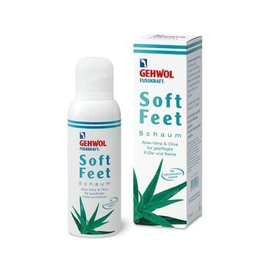 Gehwol Fusskraft Soft Feet Schaum - Мягкая пена для ног с алоэ-вера и оливой 125 мл  #1